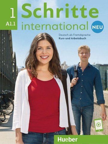 Schritte international Neu 1 (A1.1), Deutsch Kursbuch + Arbeitsbuch, (Hueber) 978-3-19-301082-7 фото