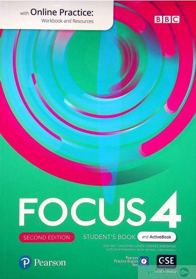 Focus 2nd edition 4, Student's book + Workbook for Learning English (Pearson) 9781292301921/2 фото