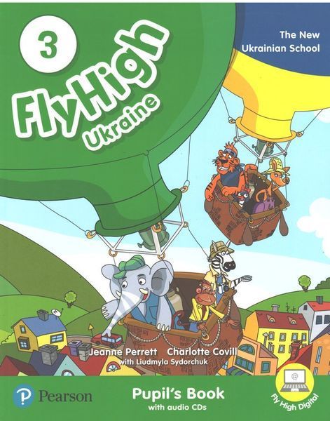 Fly High 3 UKRAINE edition, Pupil's book + Activity Book (Pearson) 9788378827276/2 фото