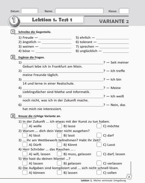 10 клас. Німецька мова. Тестовий зошит до підручника Deutsch lernen ist super! 10 клас (Сотнікова С.І., Гоголєва Г.В.), Ранок 9786170947840 фото