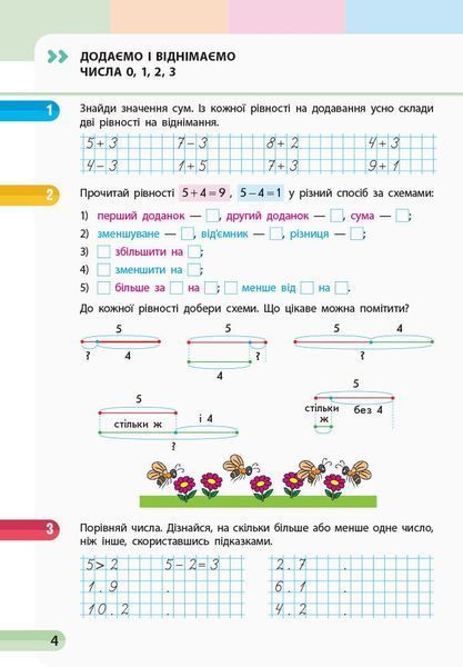 1 клас. НУШ Математика. Навчальний зошит, 3 частина 2022 рік (Скворцова С.О., Онопрієнко О.В.), Ранок 9786170945068 фото