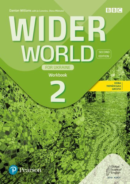Wider World 2 for Ukraine 2nd edition, Student's book + Workbook for Learning English (Pearson) 9788367838399/2 фото