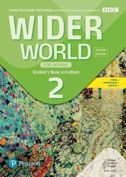 Wider World 2 for Ukraine 2nd edition, Student's book + Workbook for Learning English (Pearson) 9788367838399/2 фото