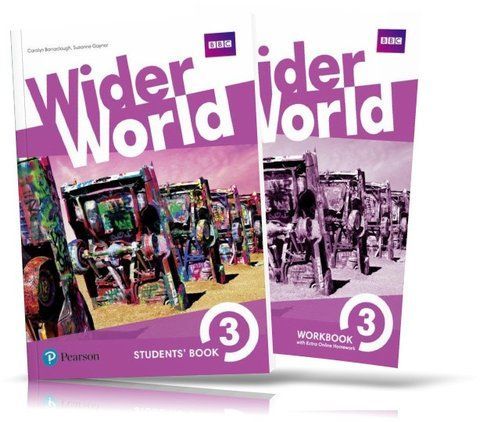 Wider World 3, Student's book + Workbook for Learning English (Pearson) 9781292106946/2 фото