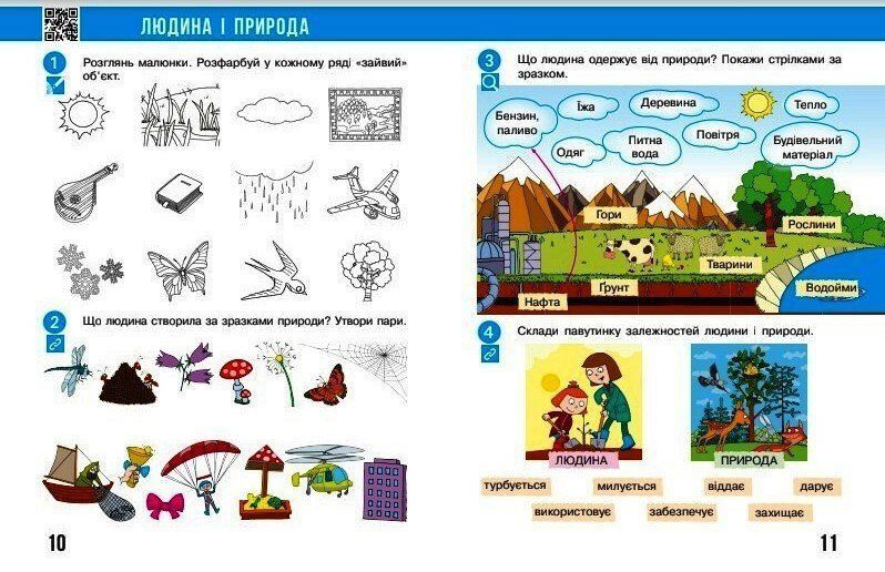 2 клас. НУШ 2024. Я досліджую світ. Робочий зошит 2 частина до підручника Бібік Н., Бондарчук Г., Ранок 9786170989314 фото