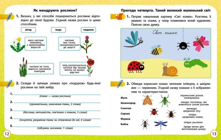 4 клас НУШ. Я досліджую світ. Робочий зошит до підручника Волощенко. Частина 1 (Ольховська), Ранок 9786170972002 фото