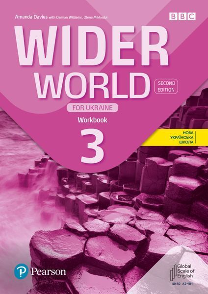 Wider World 3 for Ukraine 2nd edition, Student's book + Workbook for Learning English (Pearson) 9788367838405/2 фото