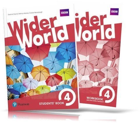 Wider World 4, Student's book + Workbook for Learning English (Pearson) 9781292107189/2 фото