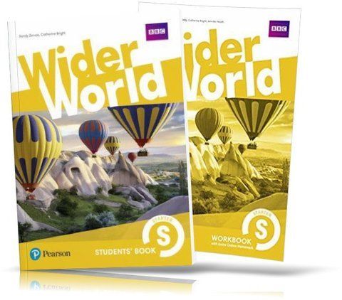 Wider World Starter, Student's book + Workbook for Learning English (Pearson) 9781292107455/2 фото