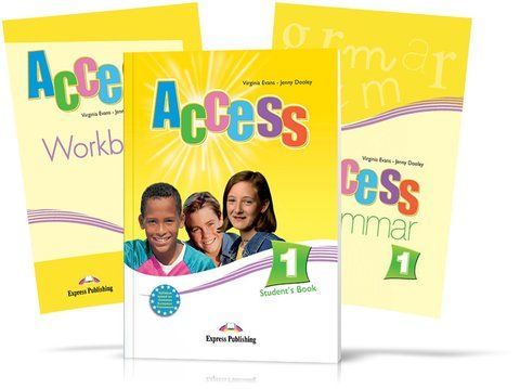 Access 1, Student's book + Workbook + Grammar for Learning English (Express Publishing) 9781846794704/3 фото