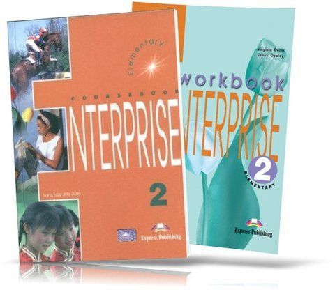 Enterprise 2 Elementary, Coursebook + Workbook for Learning English (Exspress Publishing) 9781842161050/74 фото