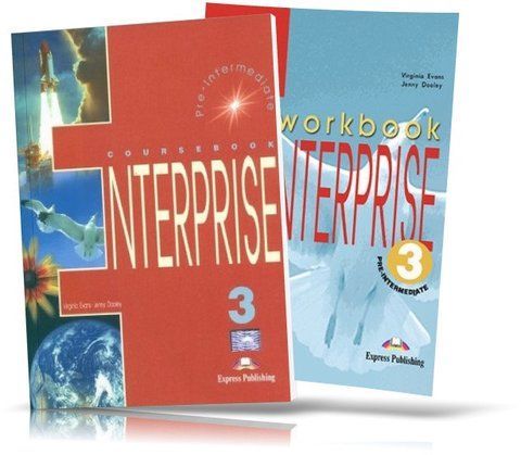 Enterprise 3 Pre~Intermediate, Coursebook + Workbook for Learning English (Exspress Publishing) 9781842168110/34 фото