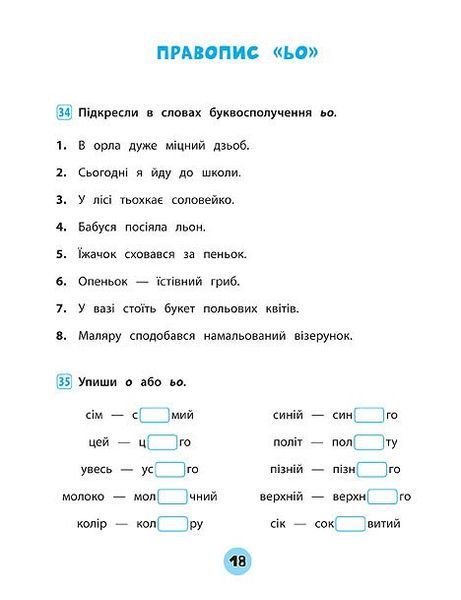 1 клас. Тренувалочка ~ Українська мова. Зошит практичних завдань ( Собчук О. С.), Видавництво УЛА 9789662845600 фото