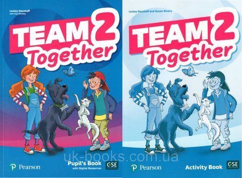 Team Together 2 New Ukrainian School, Pupil's book + Activity Book (Pearson) 9781292310657/2 фото