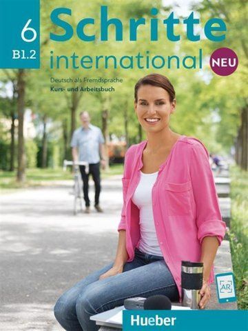 Schritte international Neu 6 (B1.2), Deutsch Kursbuch + Arbeitsbuch, (Hueber) 978-3-19-601086-2 фото