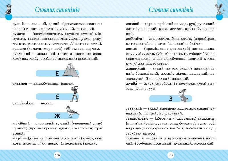 1~4 клас. Початкова школа. Словник 7 в одному (Володарская А.М.), Торсинг 9786175241585 фото