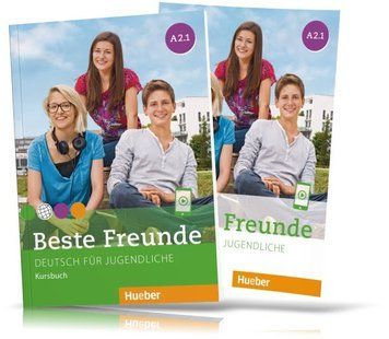 Beste Freunde A2.1, Deutsch Kursbuch + Arbeitsbuch (Hueber) 9783193010520/2 фото