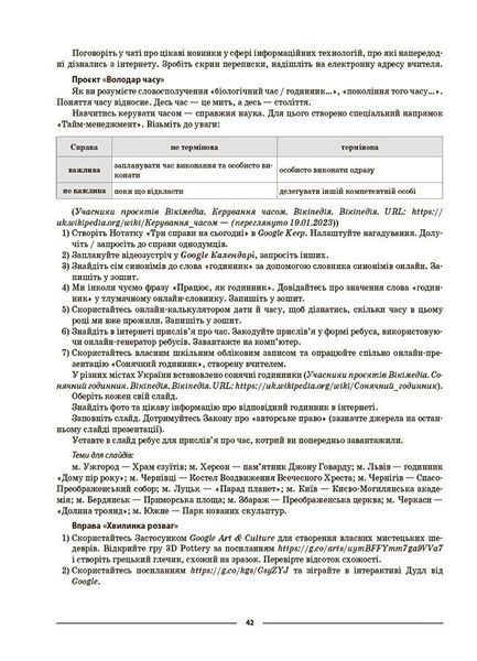 6 клас НУШ. Мій конспект. Матеріали до уроків. Інформатика. (Олійник М.В., Цирульник Х.О.), Основа 9786170041661 фото
