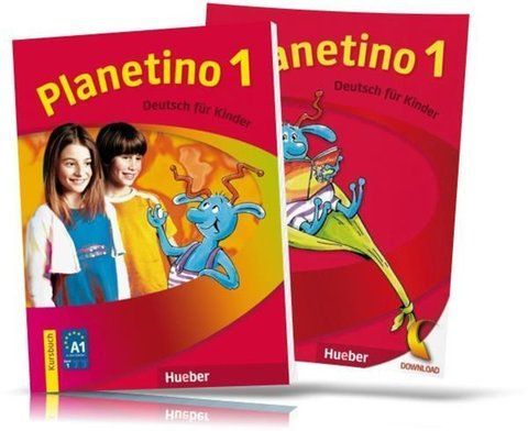 Planetino 1, Deutsch Kursbuch + Arbeitsbuch (Hueber) 9783193015778/2 фото