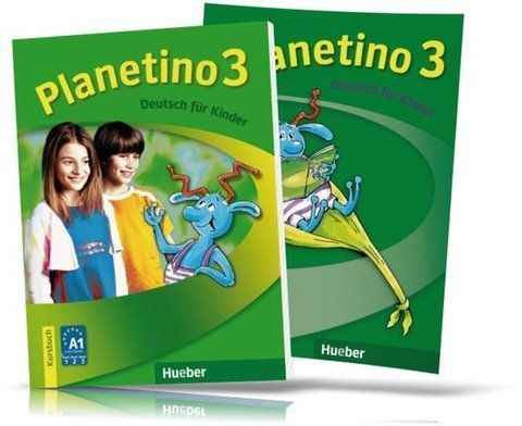 Planetino 3, Deutsch Kursbuch + Arbeitsbuch (Hueber) 9783193015792/2 фото