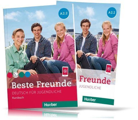 Beste Freunde A2.2, Deutsch Kursbuch + Arbeitsbuch (Hueber) 9783195010528/2 фото