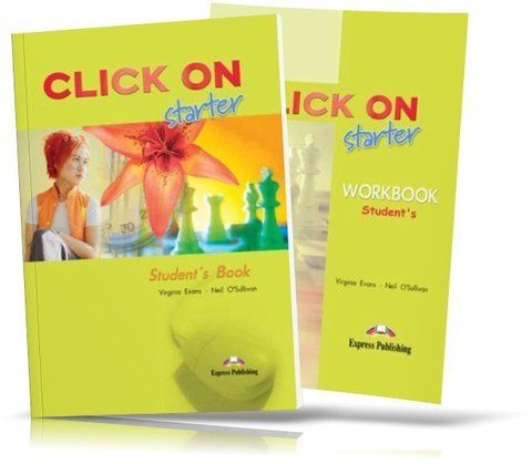 Click On Starter, Student's book + Workbook for Learning English (Exspress Publishing) 9781843256540/7530 фото