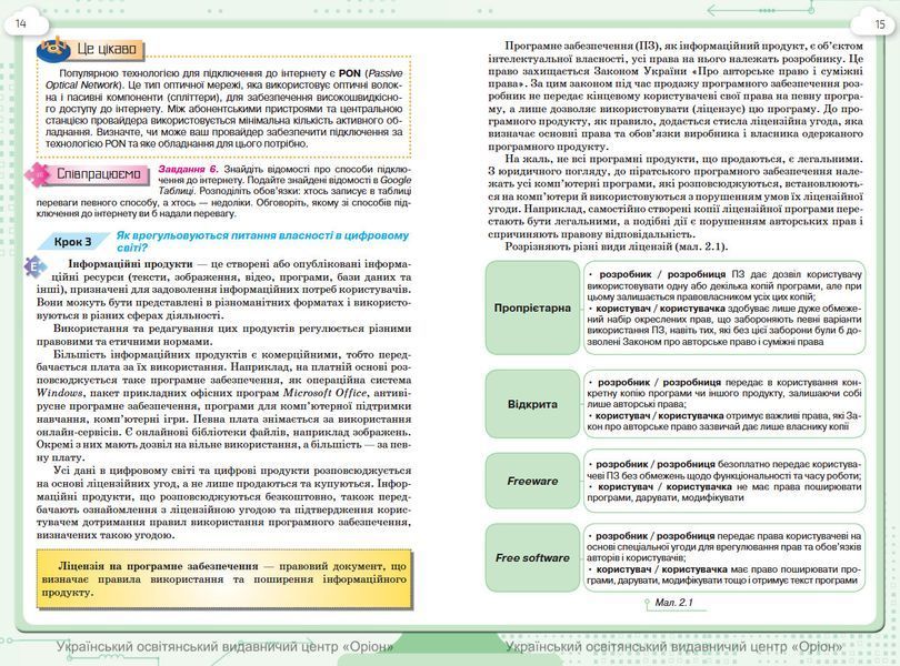 8 клас НУШ. Інформатика. Підручник (Морзе Н. В.) Оріон 9789669914118 фото