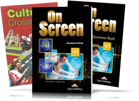 On Screen B1, Student's book + Workbook + CULTURAL CROSSROADS UKRAINE (Express Publishing) 9781471554537/4 фото