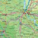 Карта транспортна система України 160x110 см М 1:850 000 ламінована, Інститут передових технологій IPT-379 фото 2