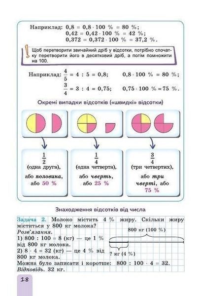 6 клас. НУШ. Математика. Підручник. Частина 1 (Істер О.С.), Генеза 9789661113397 фото
