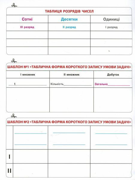 3 клас. НУШ Математичні матеріали. Міні~кейс (Скворцова С.О., Онопрієнко О.В.), Ранок 9789667504540 фото
