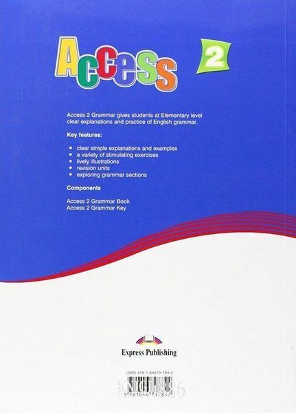 Access 2 Grammar, (Virginia Evans) Express Publishing 9781846797842 фото