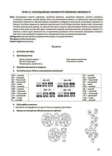 4 клас НУШ. Мій конспект. Математика за підручником С. О. Скворцової, О. В. Онопрієнко. Частина 1 (Бондар Т.М., Компаній О.В.), Основа 9786170041203 фото