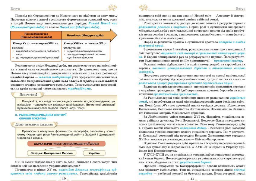 8 клас НУШ. Всесвітня Історія. Підручник (Щупак І.Я.) Оріон 9789669914088 фото