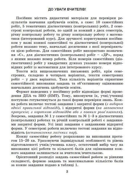 7 клас. НУШ. Геометрія. Самостійні та діагностичні роботи (2024) (Істер О. С), Генеза 9786178363826 фото
