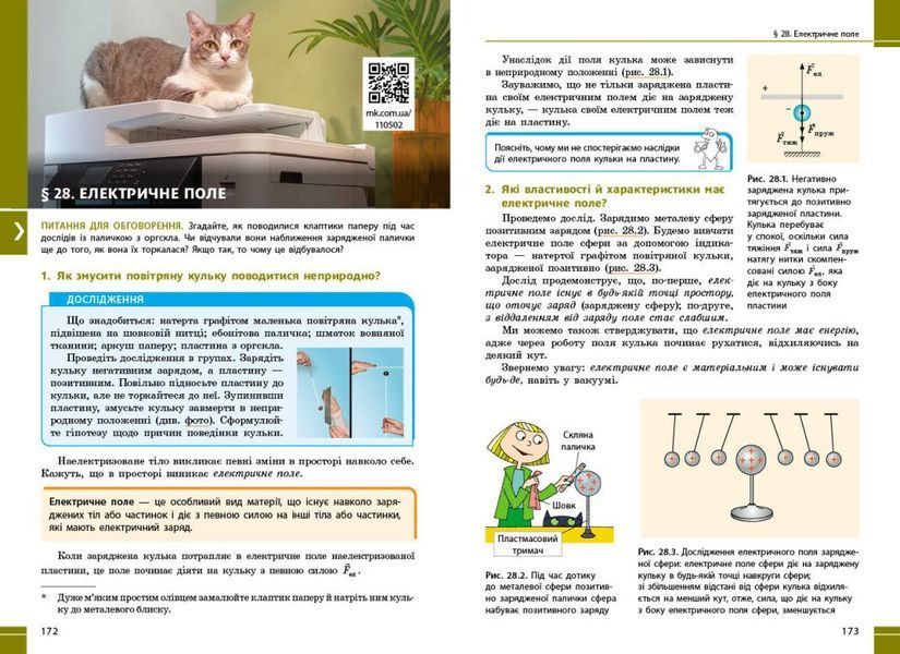 8 клас НУШ. Фізика. Підручник (Бар'яхтар В.Г., Божинова Ф.Я., Довгий С.О., Кірюхін М.М., Кірюхіна О.О.), Ранок 9786170995919 фото