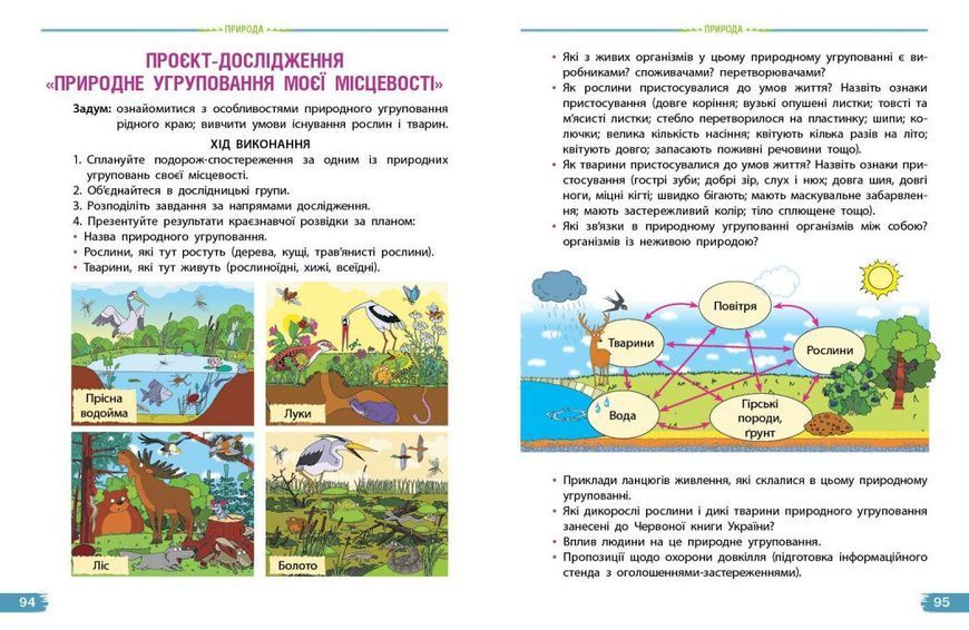 4 клас. НУШ Я досліджую світ. Підручник, Частина 2 (Бібік Н.М., Бондарчук Г.П.), Ранок 9786170969101 фото