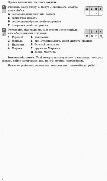 10 клас. Українська література. Контроль навчальних досягнень. Рівень стандарту Нова програма (Паращич В.В.), Ранок 9786170946348 фото