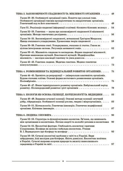 9 клас НУШ. Біологія. Мій конспект. Матеріали до уроків. (Атаманчук М.О.), Основа 9786170044624 фото