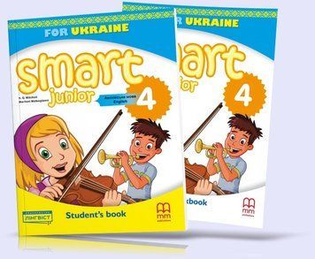 4 клас НУШ. Англійська мова. Smart Junior for Ukraine 4. КОМПЛЕКТ: Student's Book + Workbook, (Мітчелл Г.), MM Publications 9786177713882/2 фото