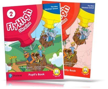 Fly High 2 UKRAINE edition, Pupil's book + Activity Book (Pearson) 9788378827238/2 фото