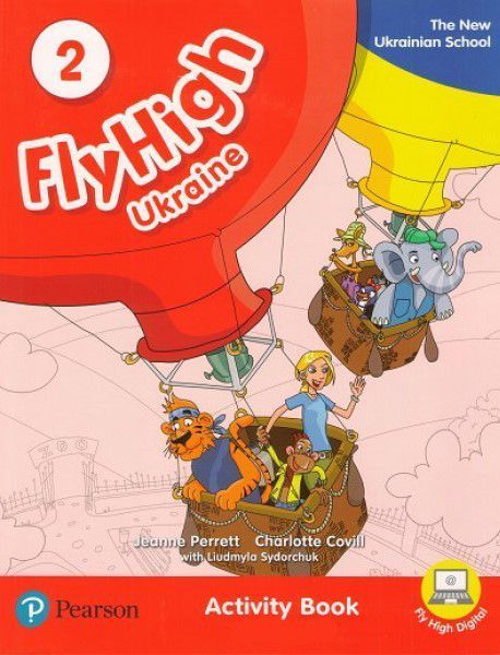 Fly High 2 UKRAINE edition, Pupil's book + Activity Book (Pearson) 9788378827238/2 фото