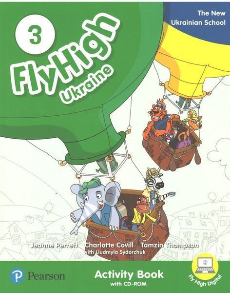 Fly High 3 UKRAINE edition, Pupil's book + Activity Book + FUN GRAMMAR (Pearson) 9788378827276/3 фото