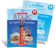 10 клас. Комплект: Атлас + контурна карта. Історія України, Картографія