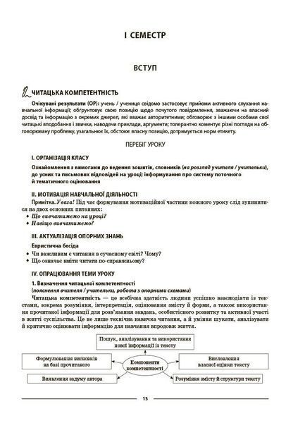 9 клас НУШ. Українська література. Мій конспект. Матеріали до уроків (за програмою авторів: Заболотний О. В., Слоньовська О. В. та ін.) (Куцінко О.Г.), Основа 9786170044457 фото