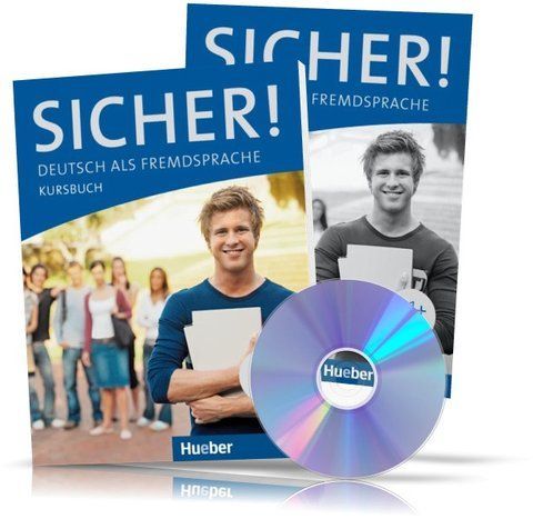 Sicher B1 + , Kursbuch + Arbeitsbuch (Hueber) 9783190012060/2 фото