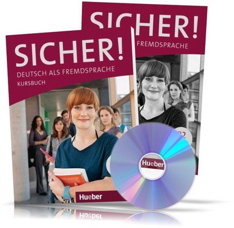 Sicher B2, Kursbuch + Arbeitsbuch (Hueber) 9783193012074/2 фото