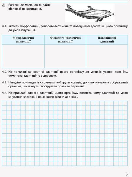11 клас. Біологія і екологія Робочий зошит (Задорожний К.М.), Ранок 9786170957009 фото