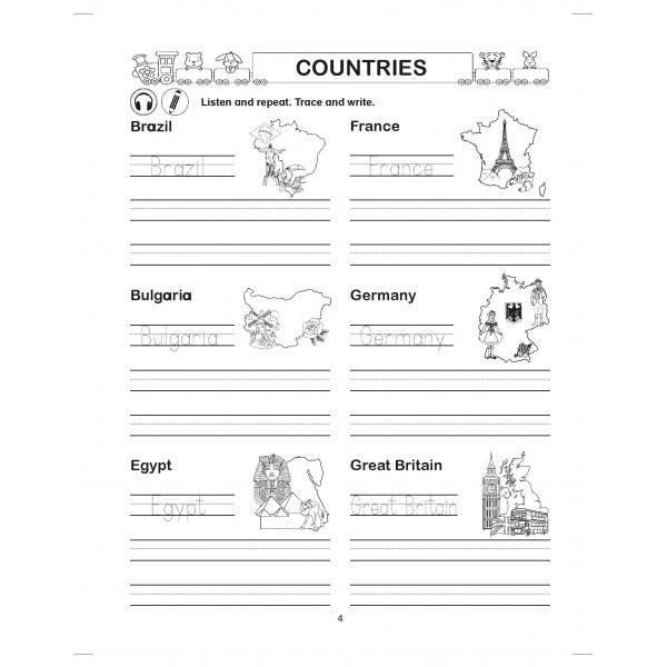 3 клас НУШ. Let's Learn English ВивчаЙмо англійську! Тематична лексика, тренувальні вправи, розвивальні завдання, аудіозапис (Доценко І.В., Євчук О.В.), Абетка А-361 фото