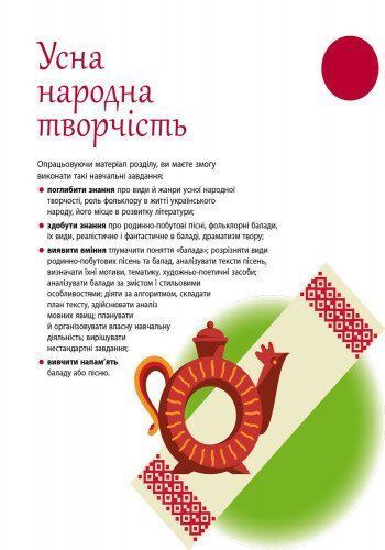 9 клас. Українська література Підручник (Борзенко О.І., Лобусова О.В.), Ранок 9786170933744 фото